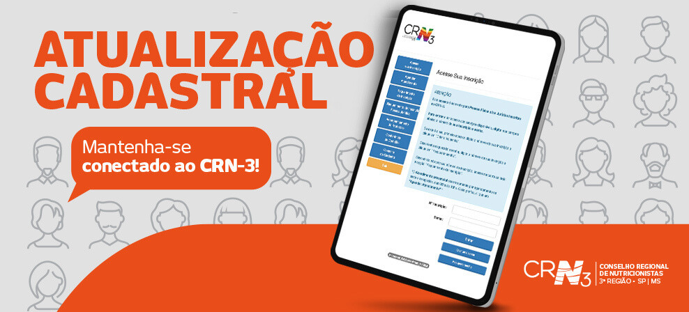 Atualização cadastral