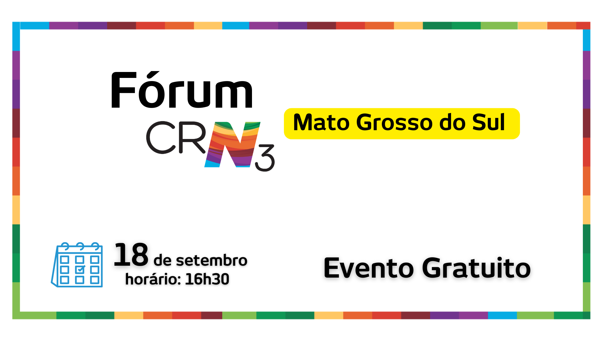 Fórum CRN-3 Mato Grosso do Sul