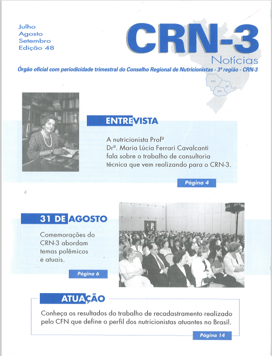 REVISTA CRN3 - 48ª EDIÇÃO