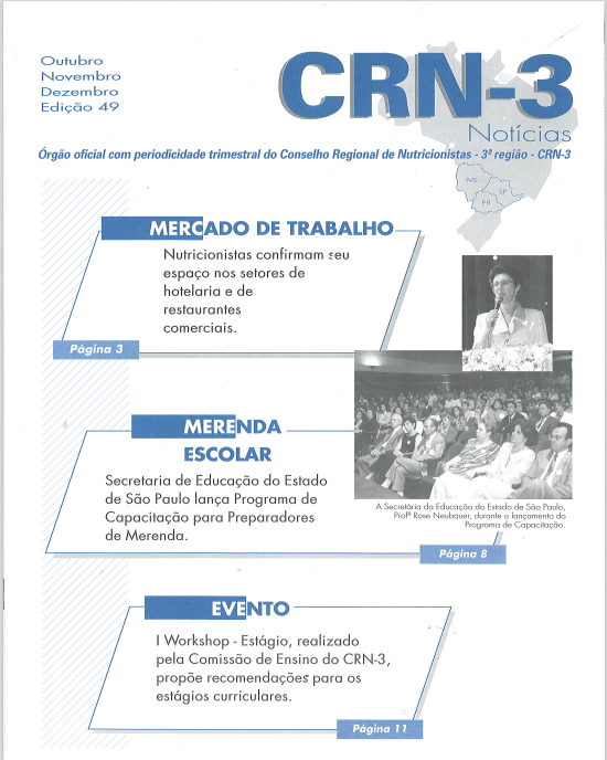 REVISTA CRN3 - 49ª EDIÇÃO