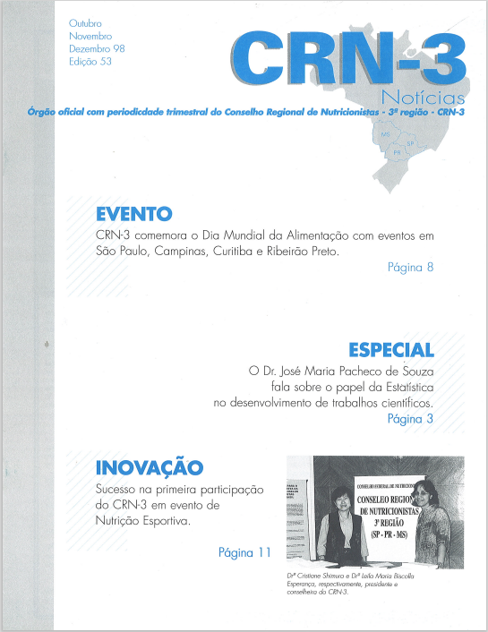 REVISTA CRN3 - 53ª EDIÇÃO