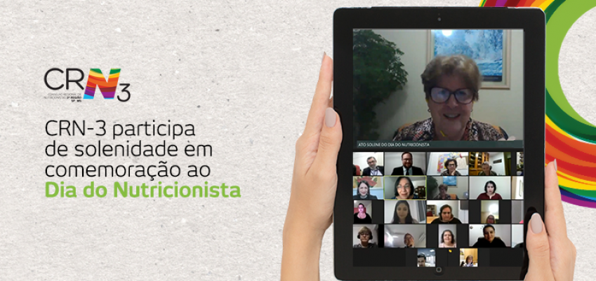 CRN-3 participa de solenidade em comemoração ao Dia do Nutricionista
