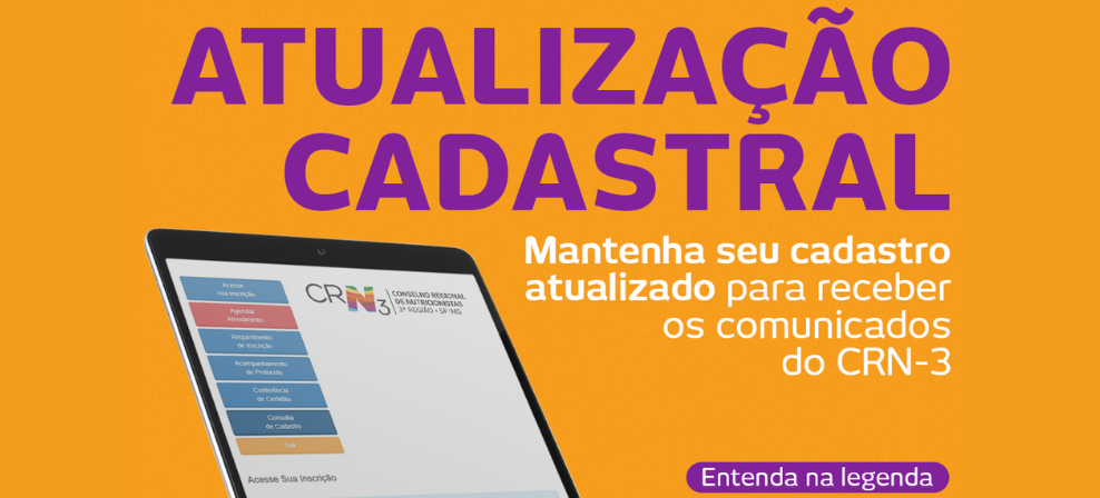 Atualização cadastral