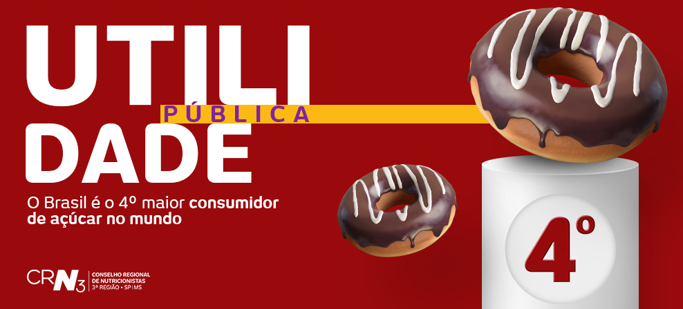 O Brasil é o 4º maior consumidor de açúcar no mundo