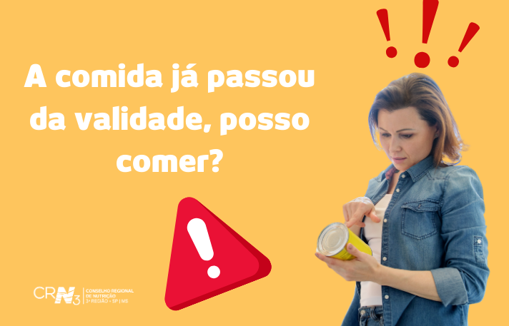 Comida já passou da validade, posso comer ?